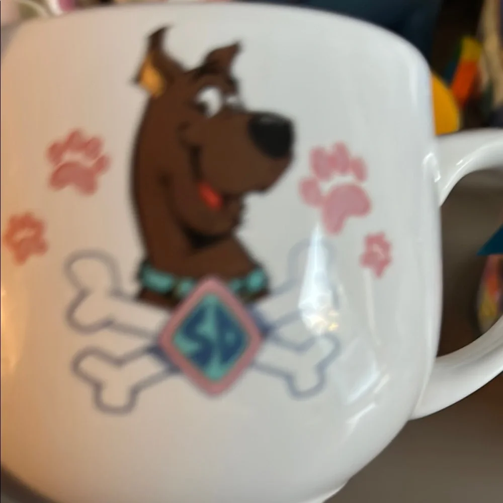 White Ceramic Dog Mug